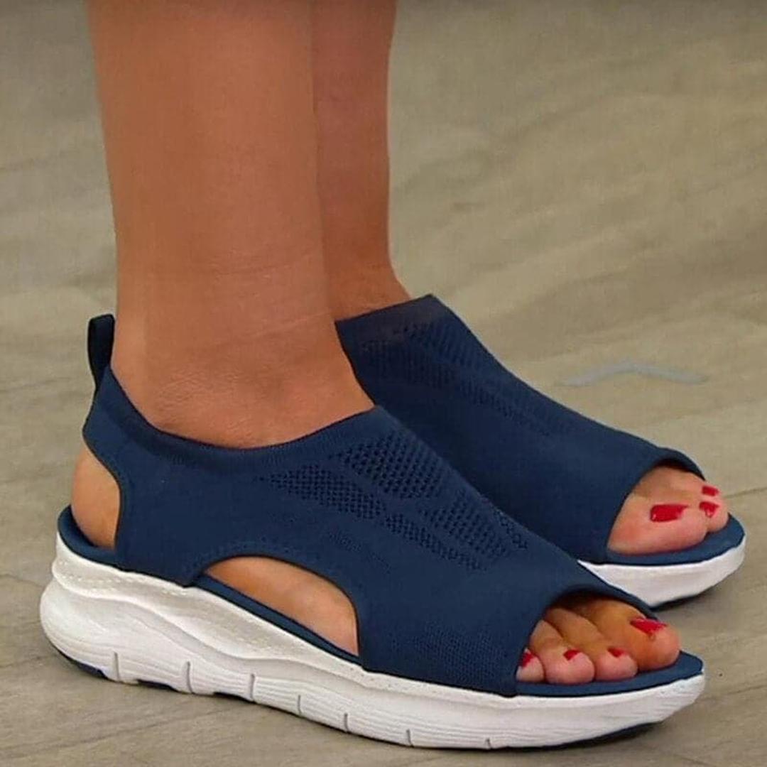 Slip-on Knit Sport Sandals
