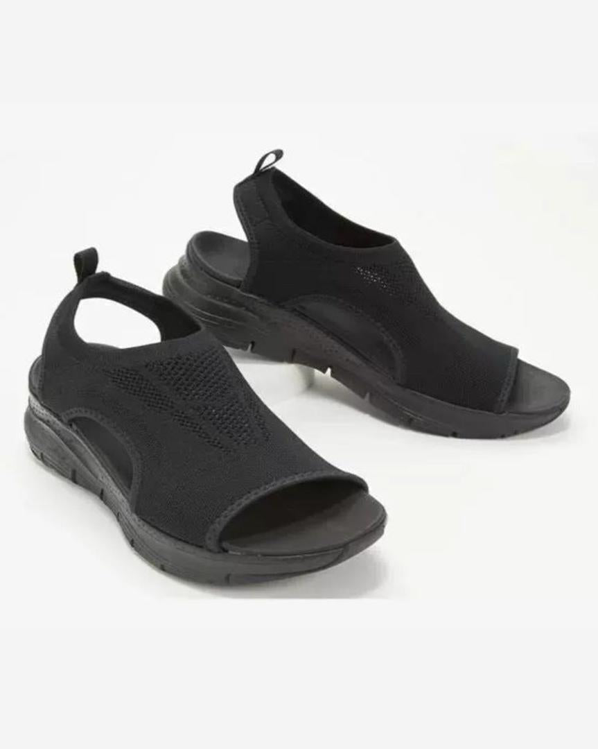 Slip-on Knit Sport Sandals