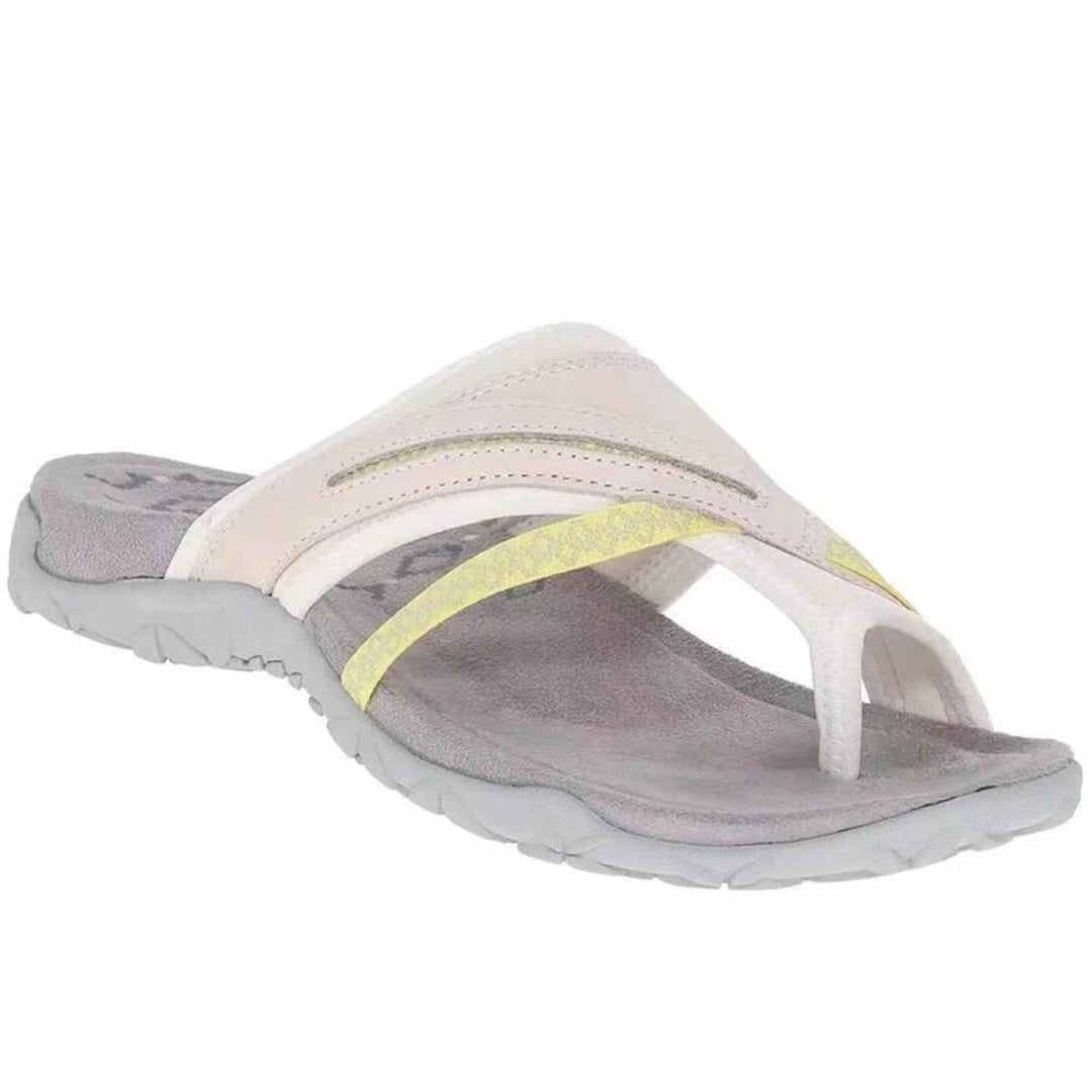 Slip-on open-toe sandals