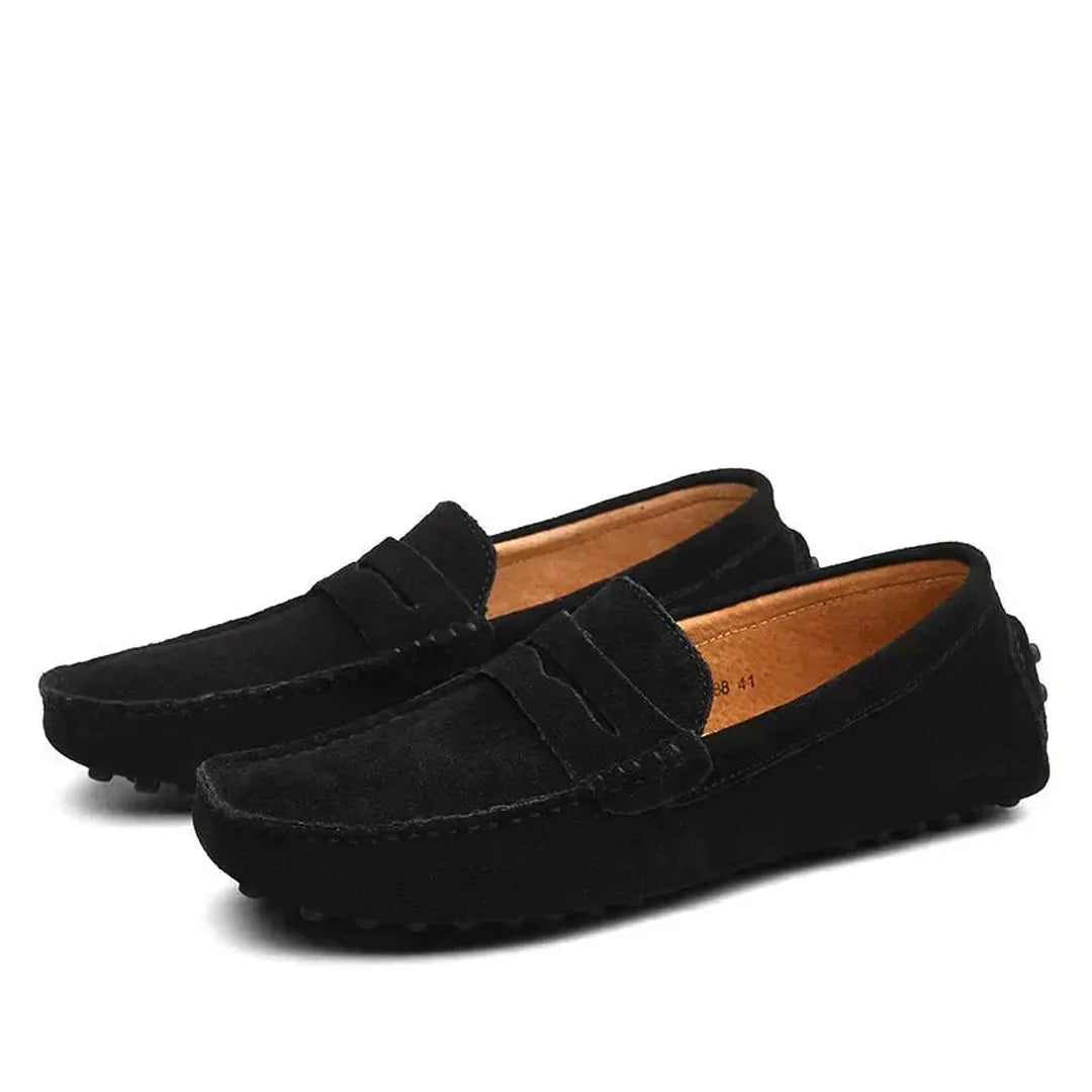 Casual men's moccasins – stylish design